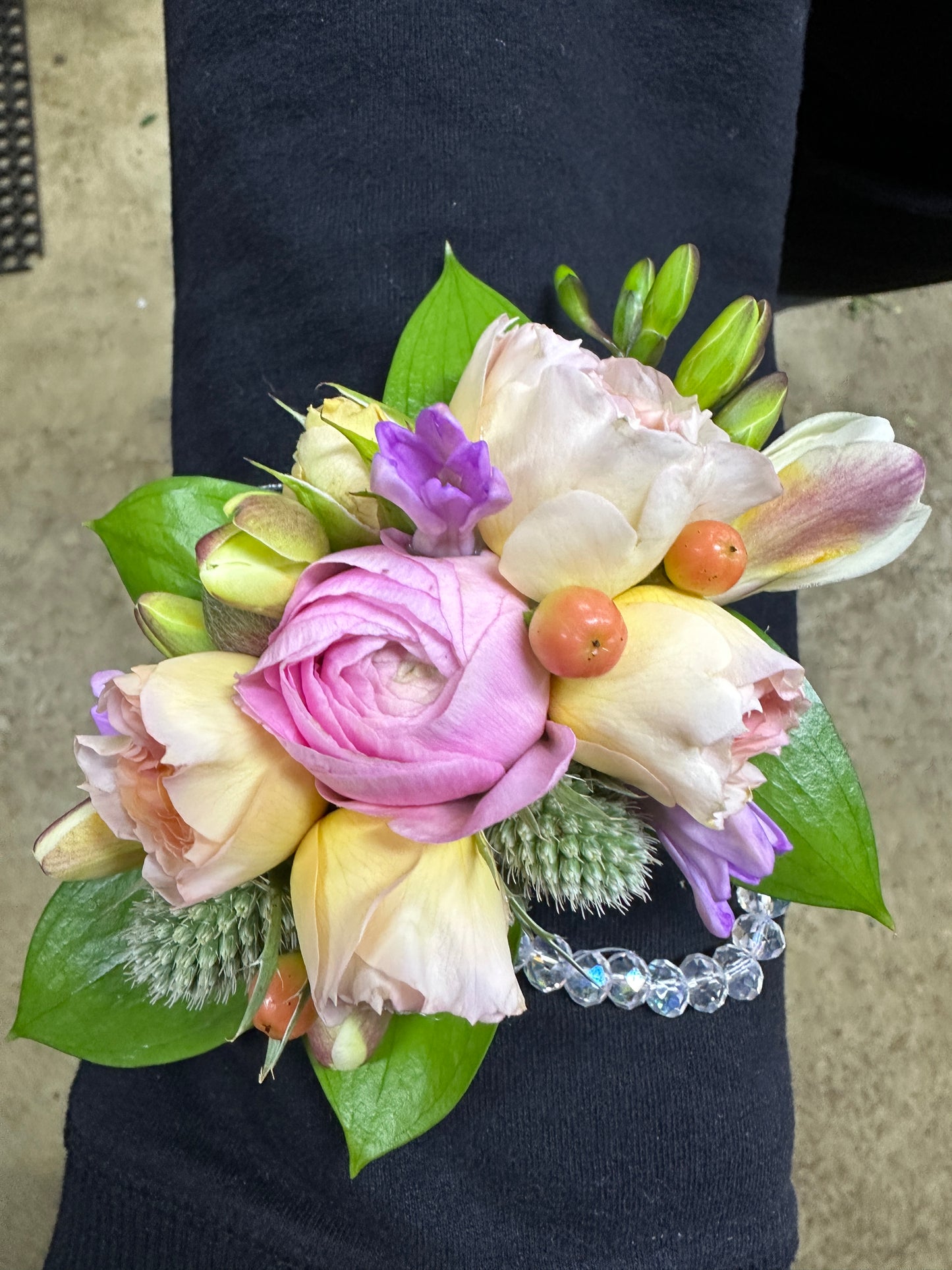 Premium flower corsage