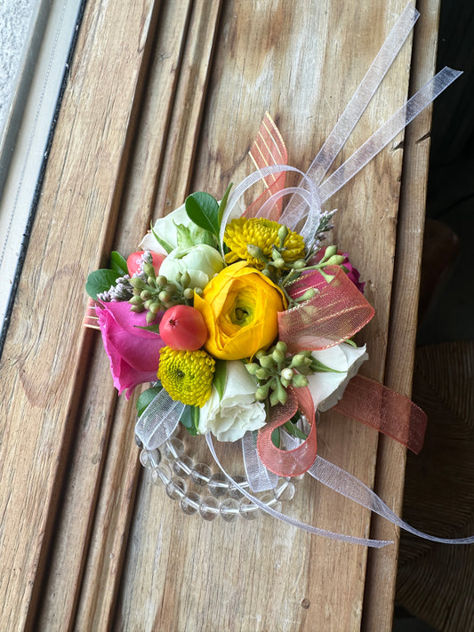 Premium flower corsage